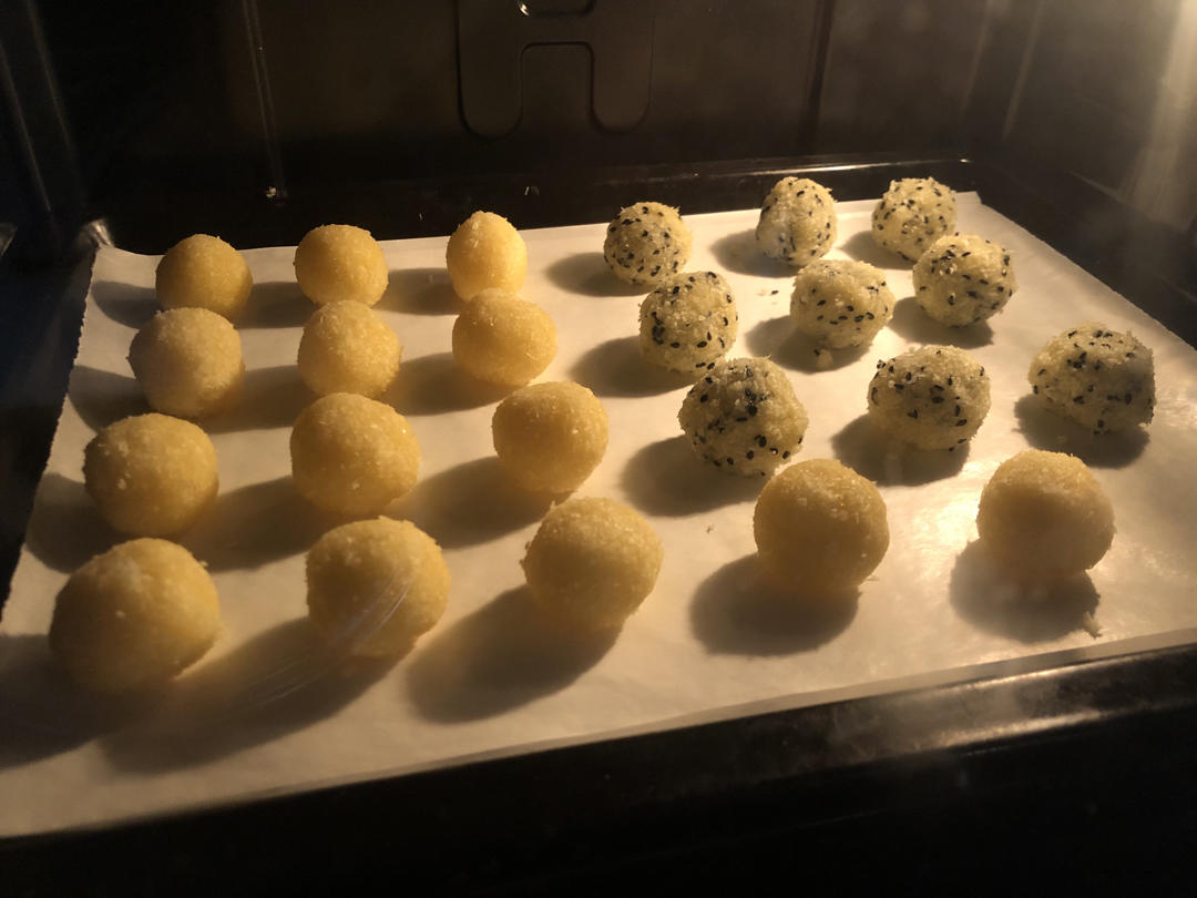 无油低卡椰蓉球饼干，胖胖的福音