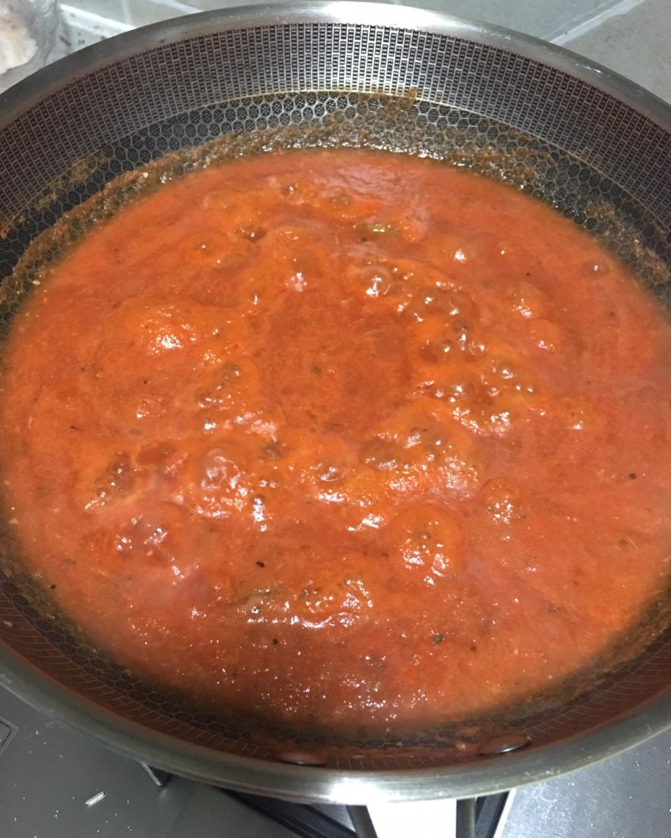 阿狸☆-1做的自制美味番茄酱 homemade tomato sauce