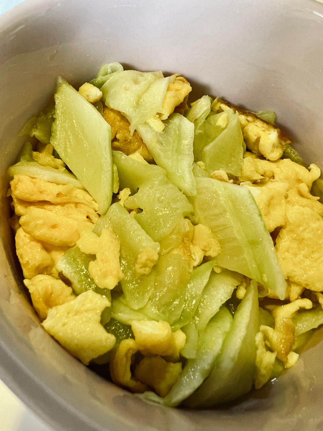 黄瓜炒鸡蛋 （青瓜炒鸡蛋）