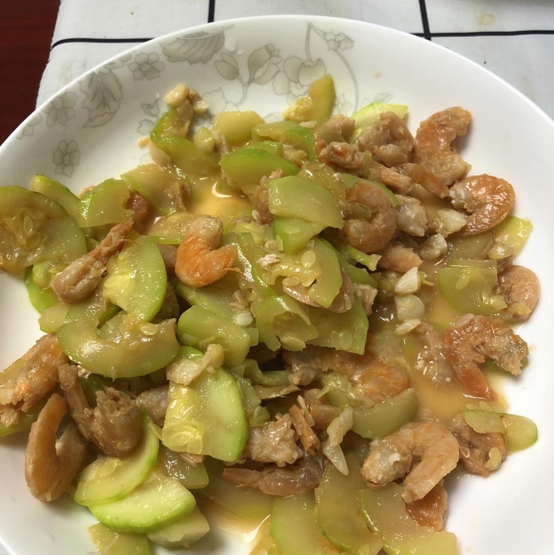 干虾仁烧西葫芦