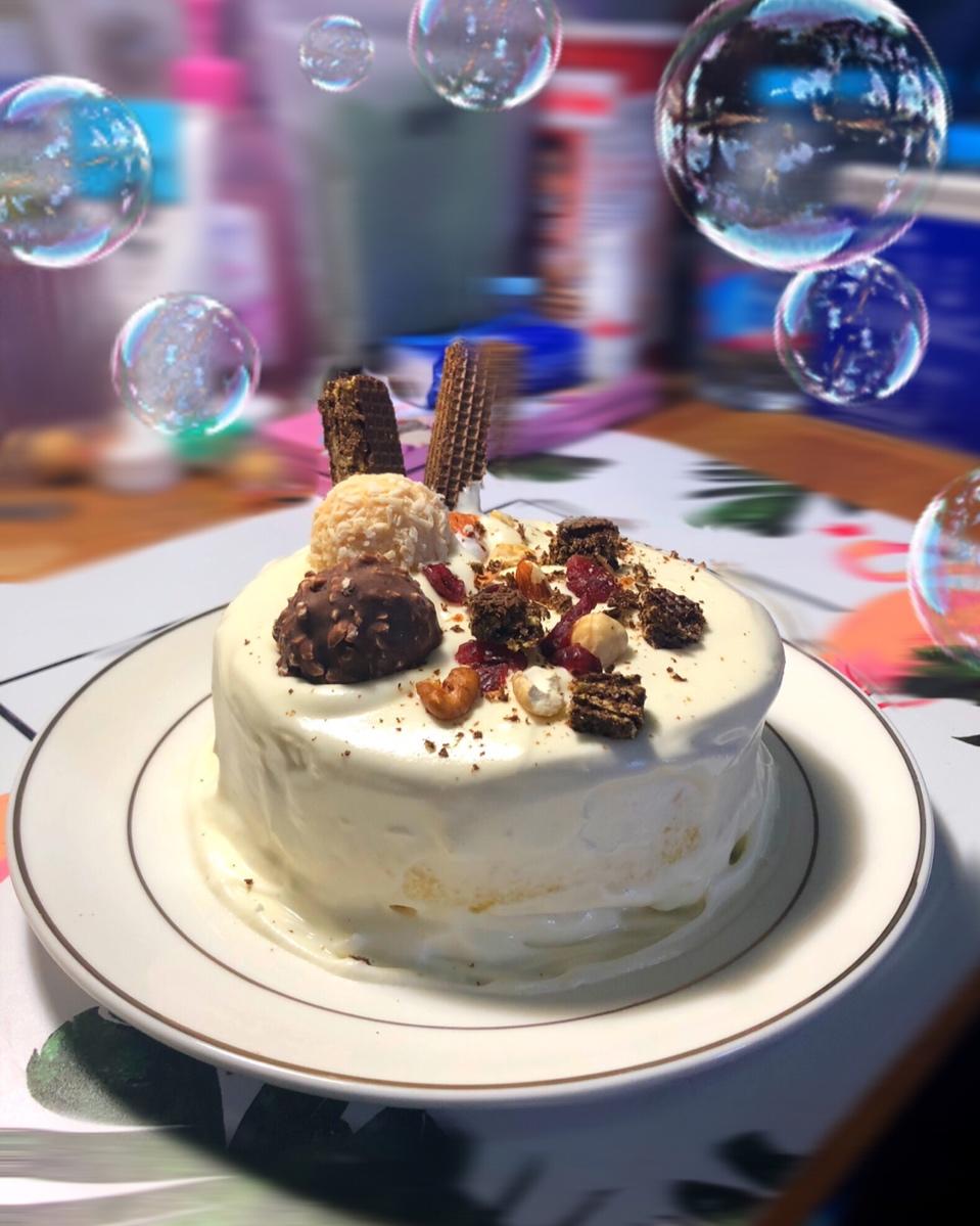 松软戚风新配方（奶盖蛋糕专用）