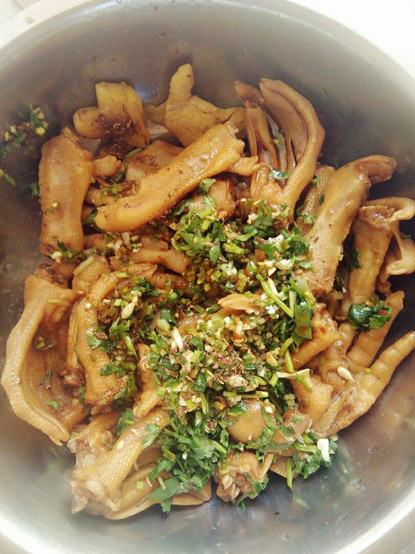 香辣卤鸡爪