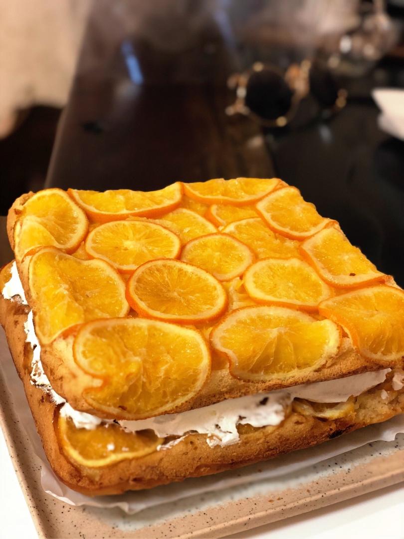 美貌到无法下口的【血橙翻转蛋糕】的全部作品