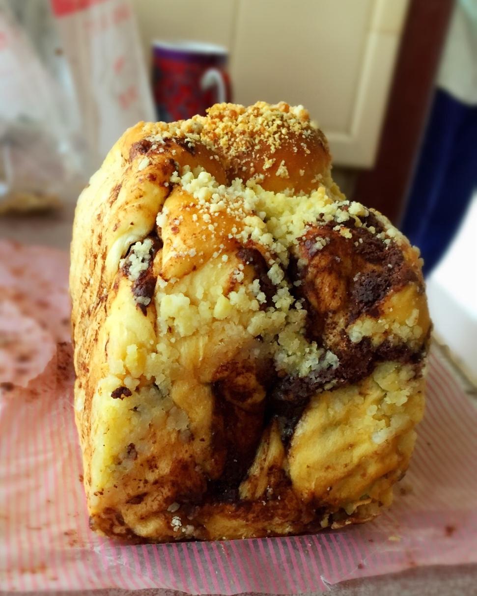 巧克力巴布卡面包Babka bread