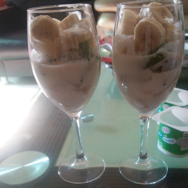 酸奶水果沙拉