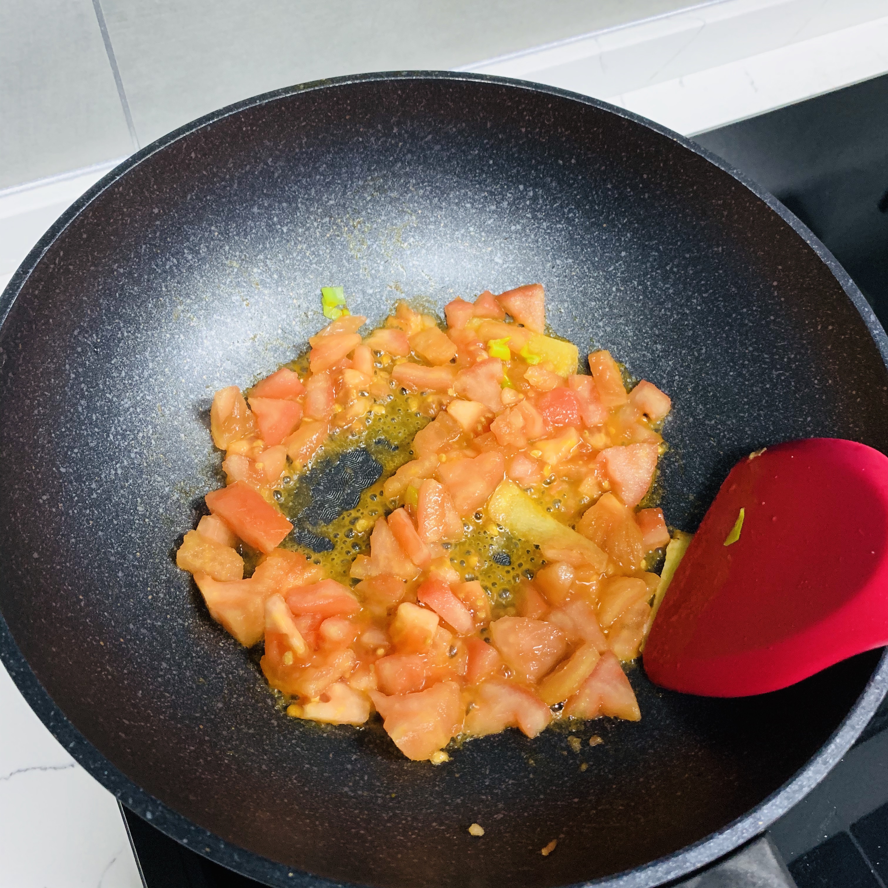 低卡番茄蔬菜汤的做法 步骤2