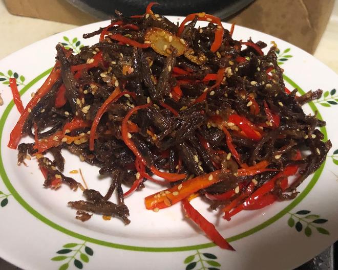 【做了四遍才整明白的灯影牛肉的做法步骤图】鬼手七_下厨房