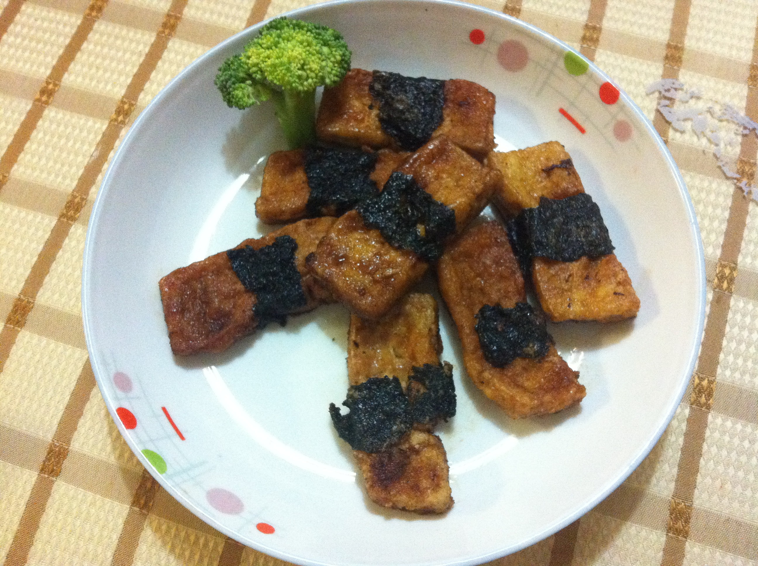 日式照烧海苔豆腐