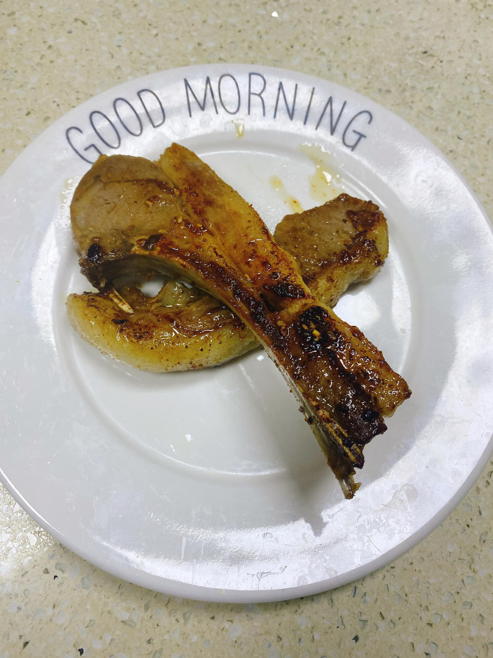 五分钟快手孜然香煎羊排