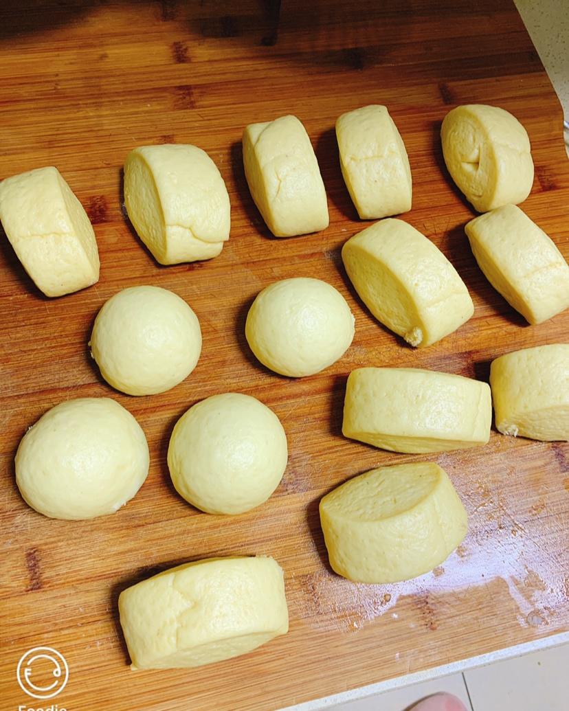 奶香玉米面馒头（一次发酵）