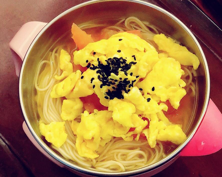 宝宝番茄鸡蛋面
