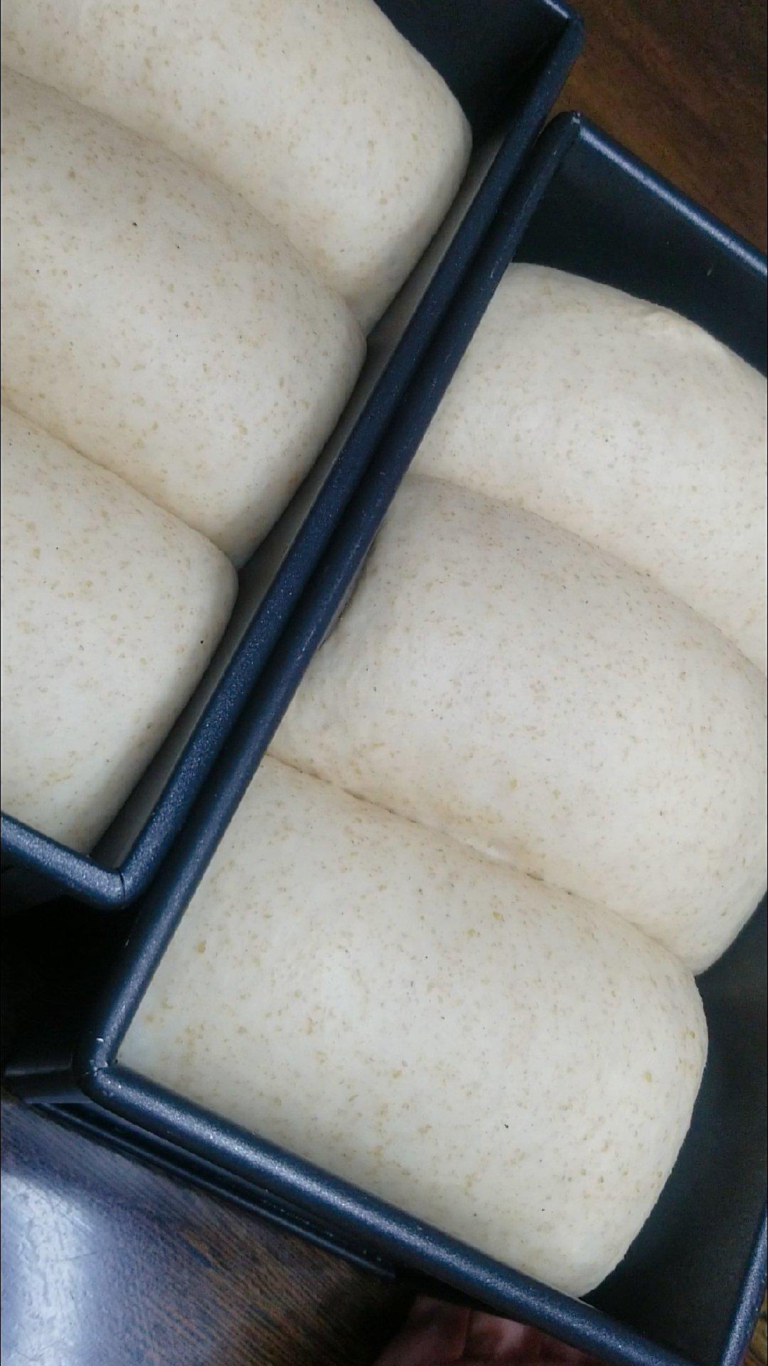 柔软的蜂蜜牛乳全麦吐司