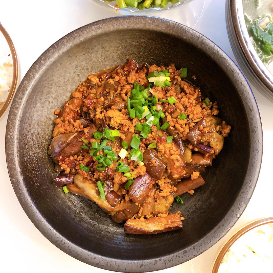无敌好吃巨下饭的家常菜～肉沫茄子