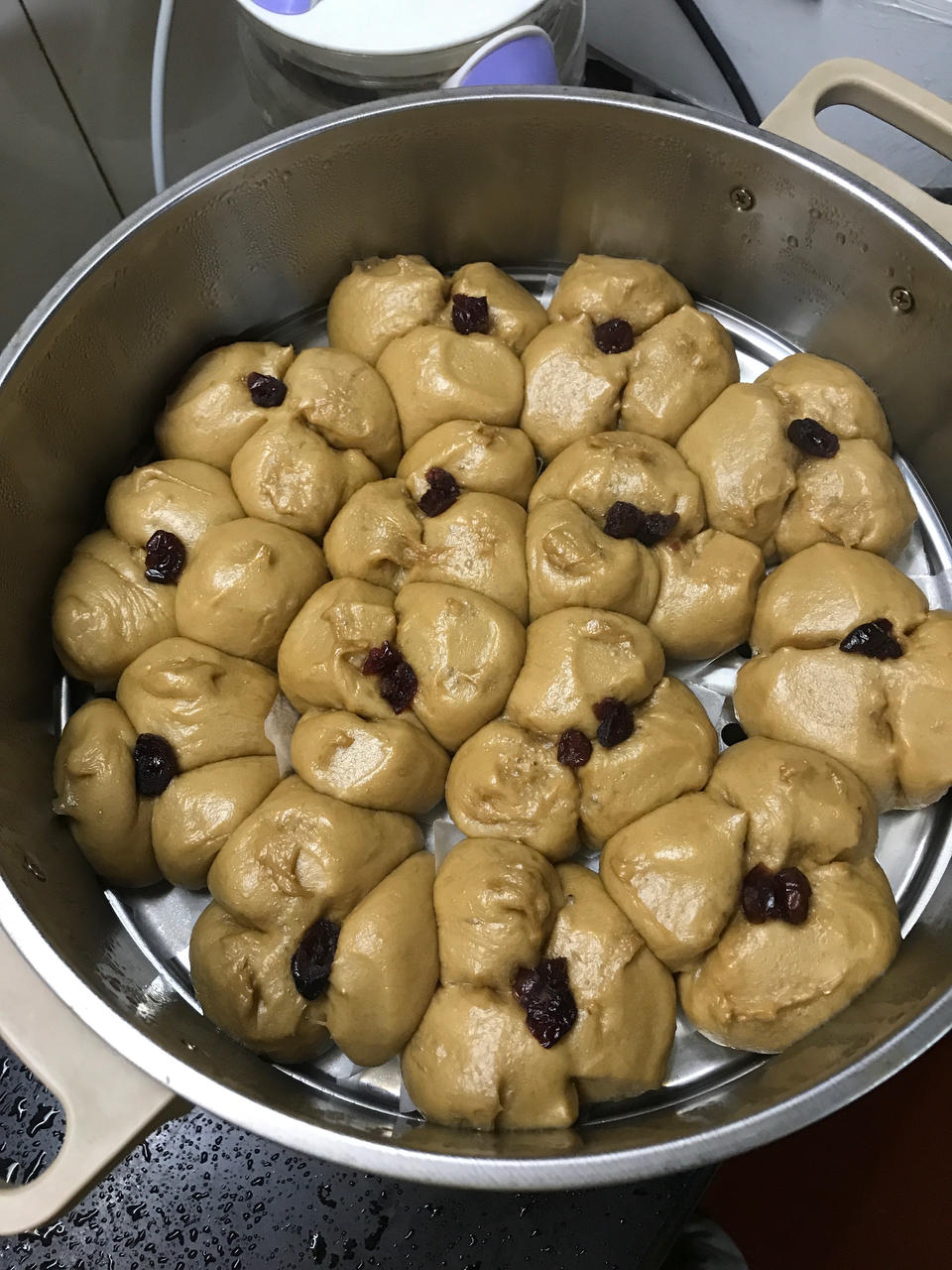 红糖开花馒头