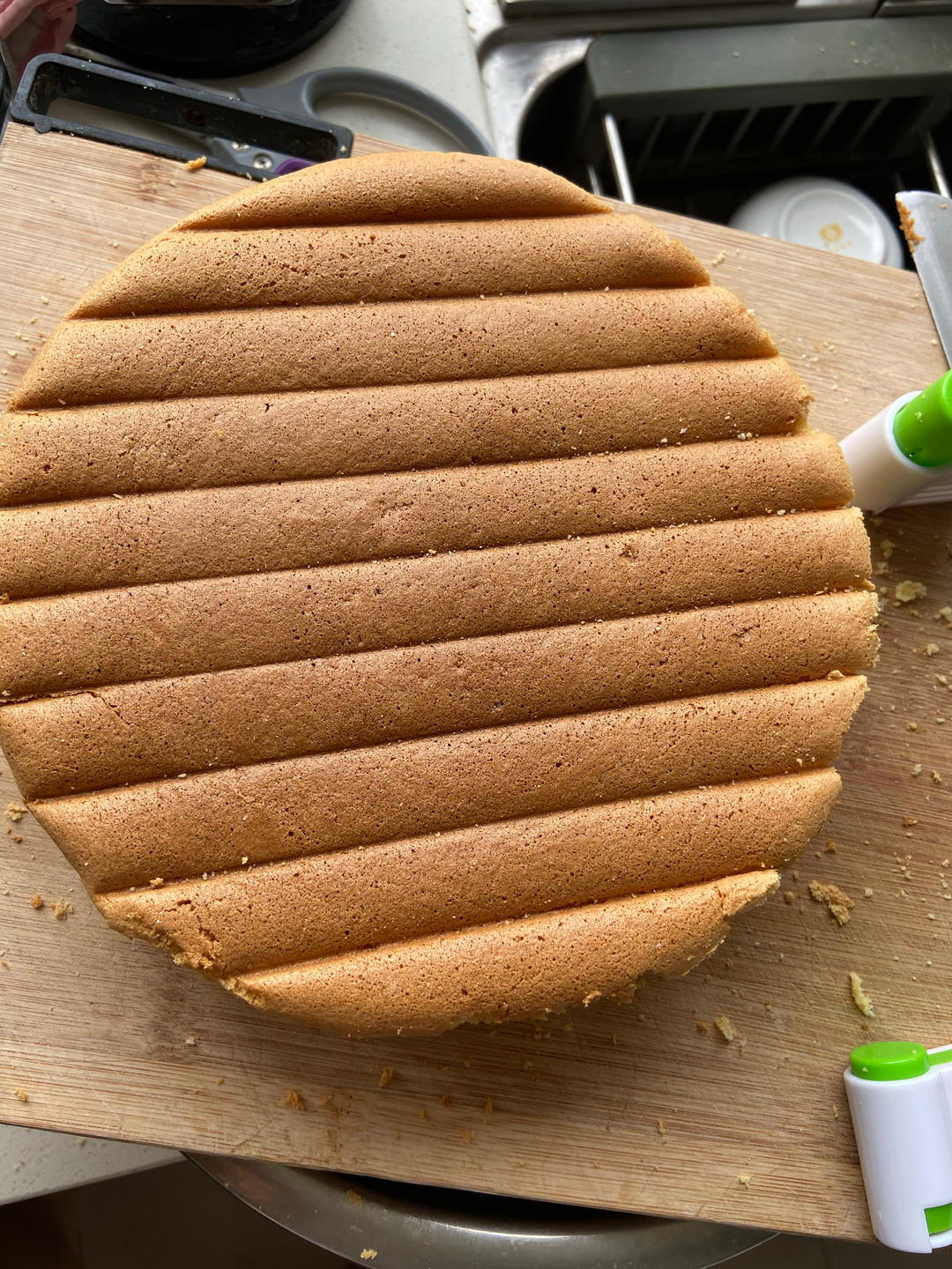 超柔软6寸戚风蛋糕(附8寸配方)零失败 超详细‼️含操作视频