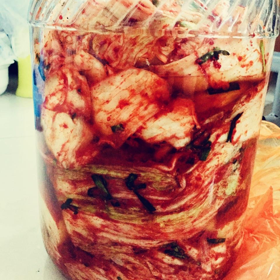 正宗韩国泡菜的制作