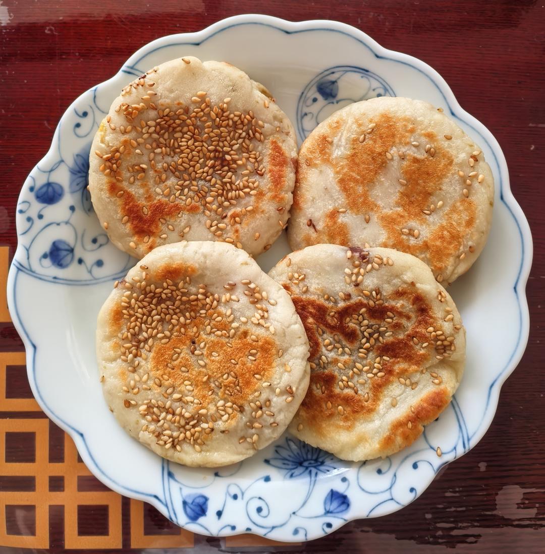 可以吃到香芋的香芋饼