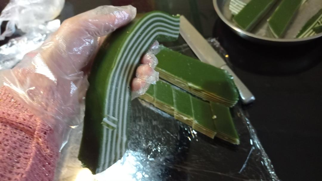 Q弹艾汁椰香千层马蹄糕