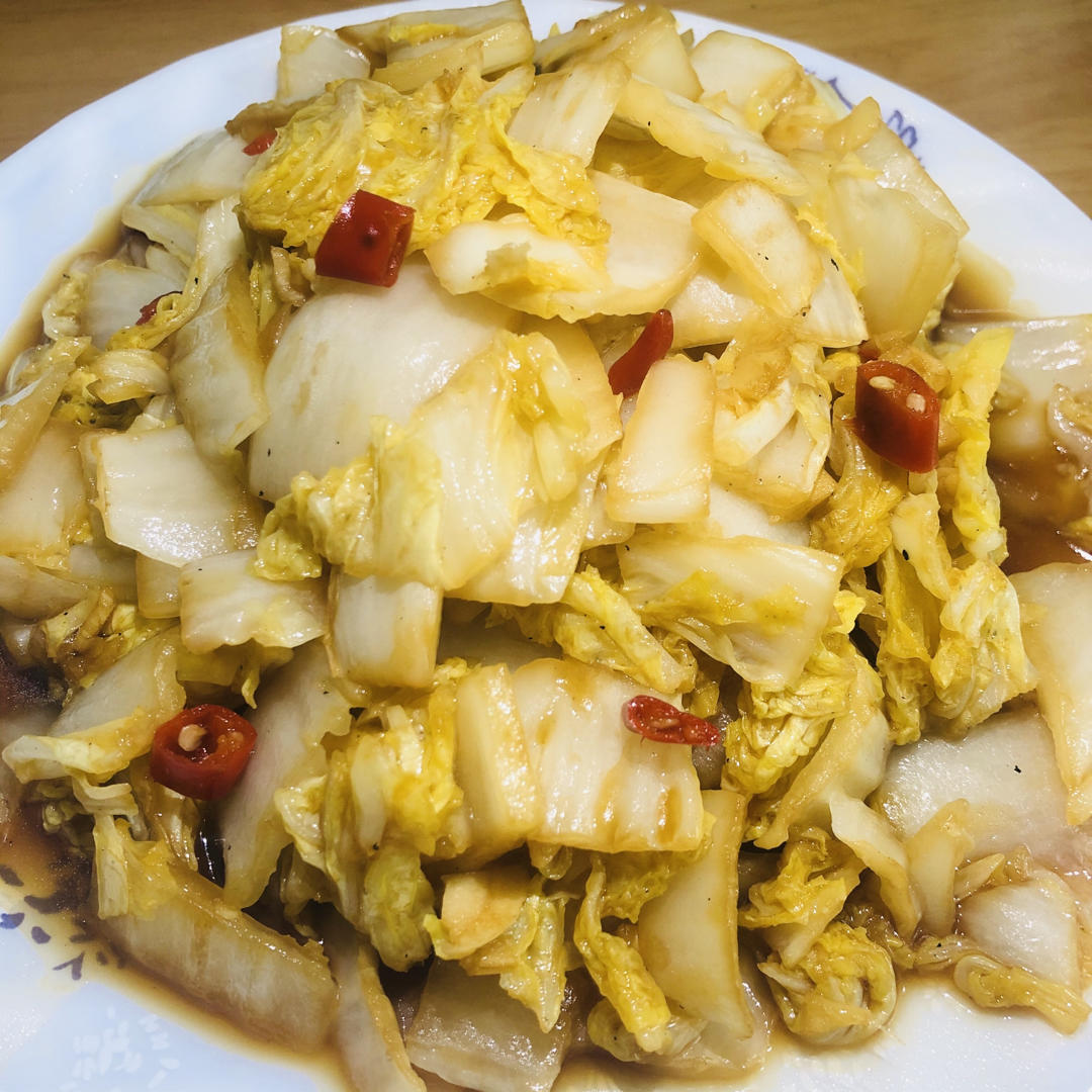 5分钟快手菜❗️巨下饭的酸辣娃娃菜，酸辣开胃❗️
