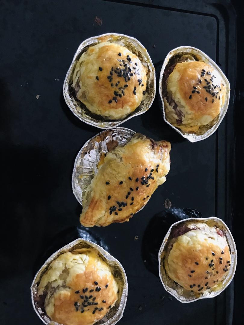 超简易蛋黄酥（蛋挞皮版）