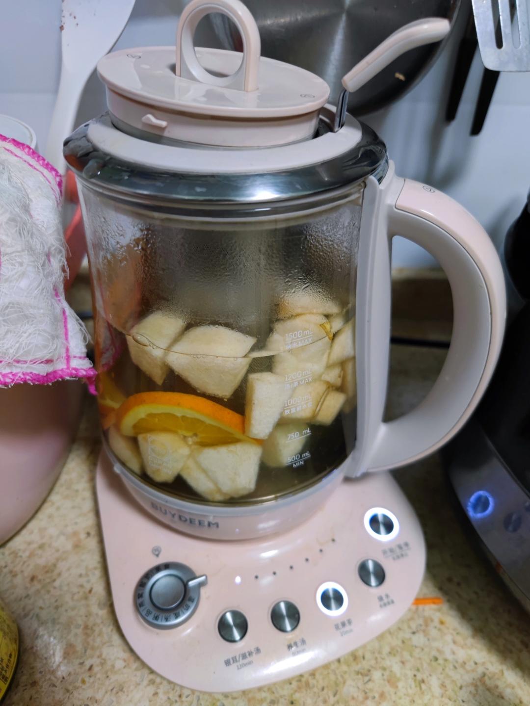 清润降火水果茶【3月北鼎养生壶食谱】