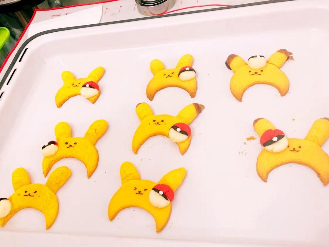 皮卡丘饼干伴侣【北鼎烤箱菜谱】
