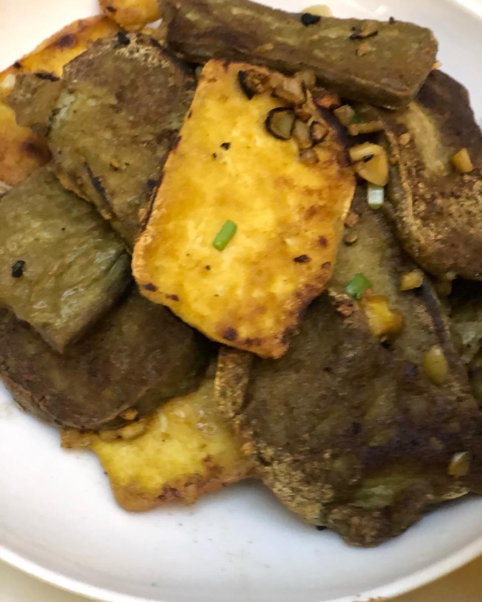 香煎北豆腐