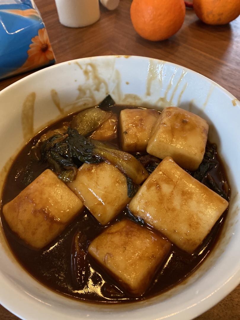 宁波人爱吃的烤菜年糕