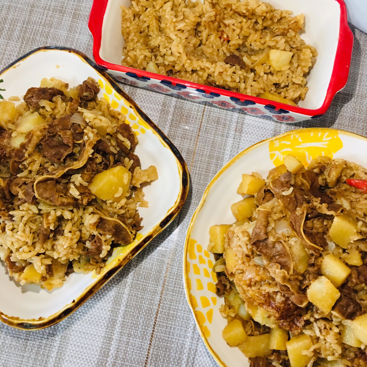 土豆牛肉卷焖饭（电饭煲）的做法 步骤15