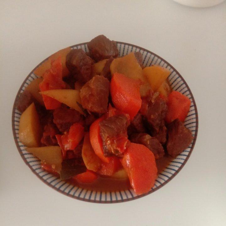一分钟就能学会的私家版番茄炖牛腩