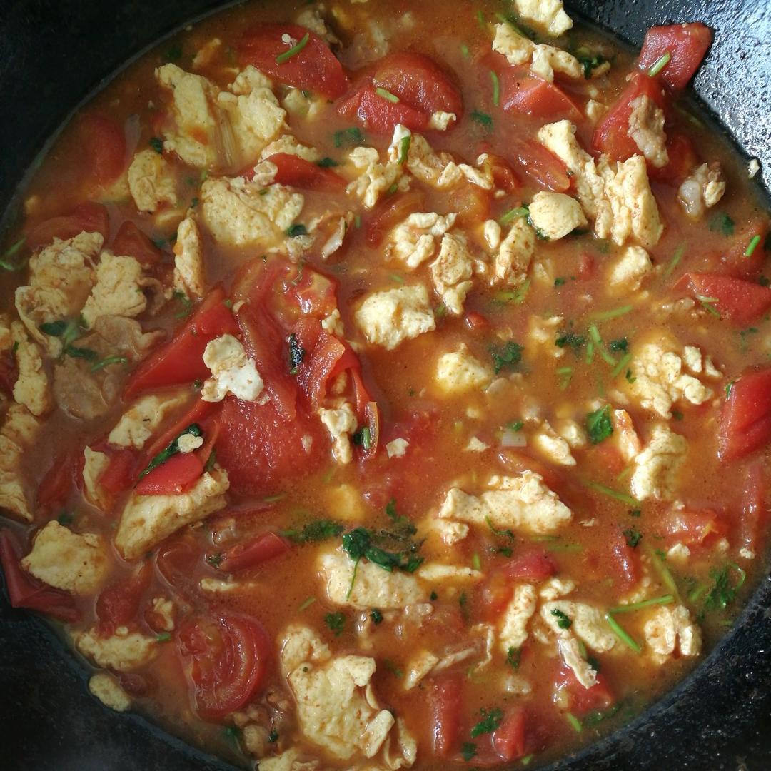 (外婆真传)西红柿打卤面