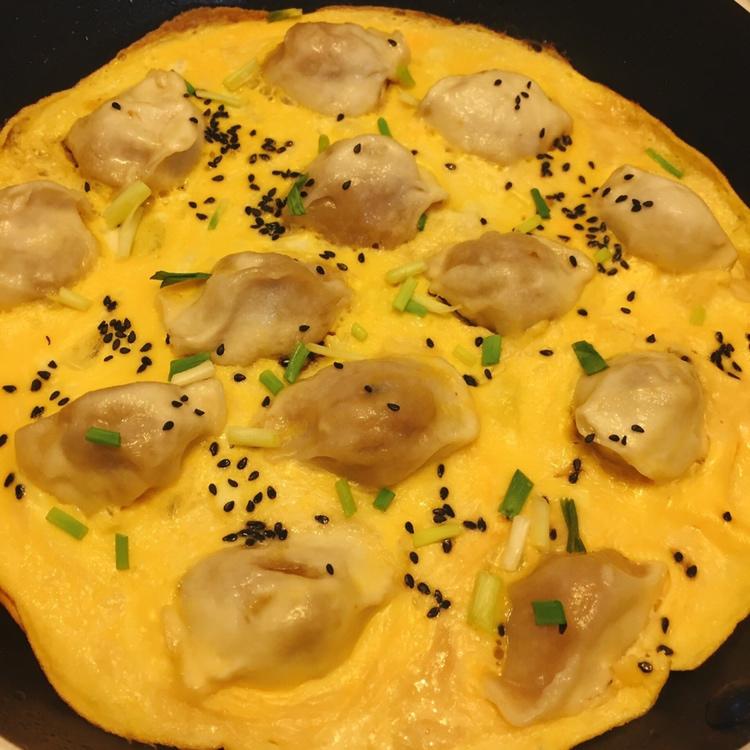 懒人快手抱蛋煎饺
