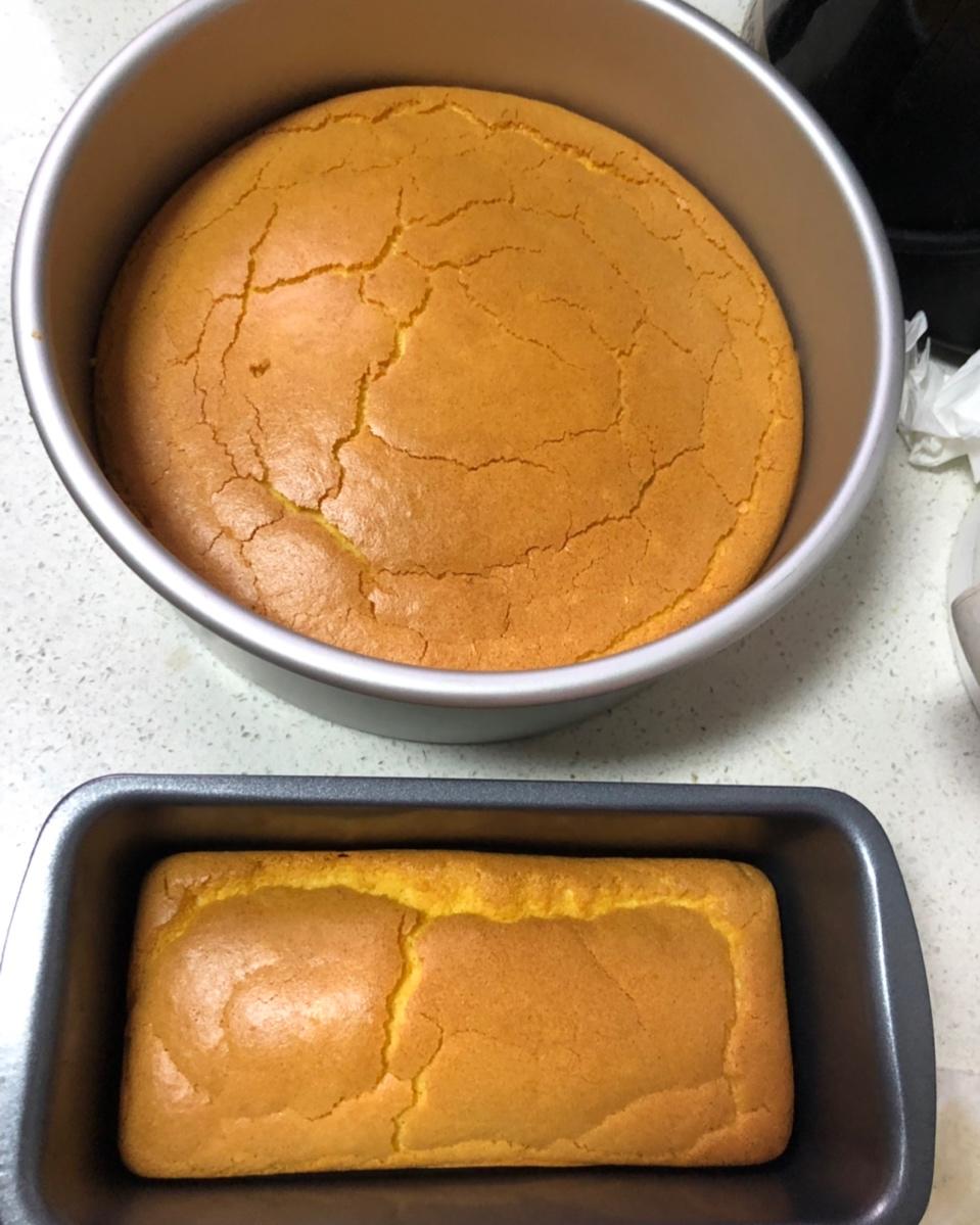 戚风蛋糕（不回缩，裱花打底首选）