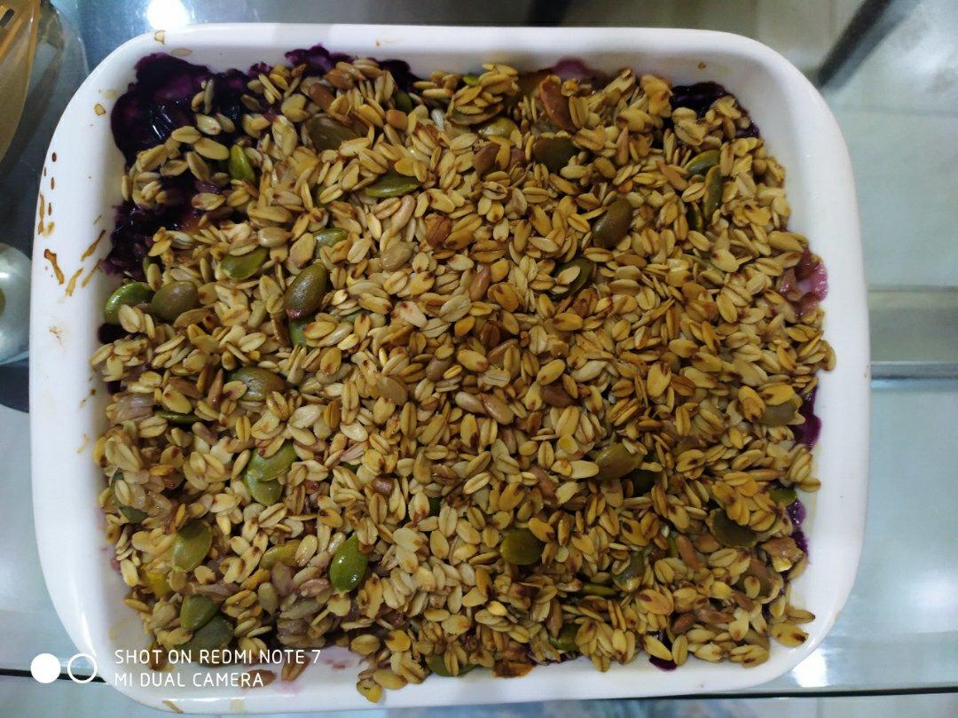 黄桃蓝莓燕麦脆丨健康·三餐
