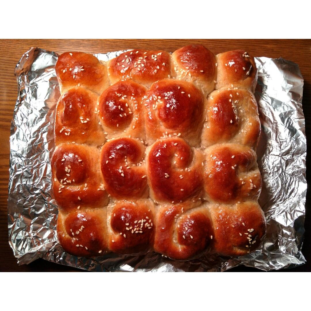 脆底蜂蜜小面包