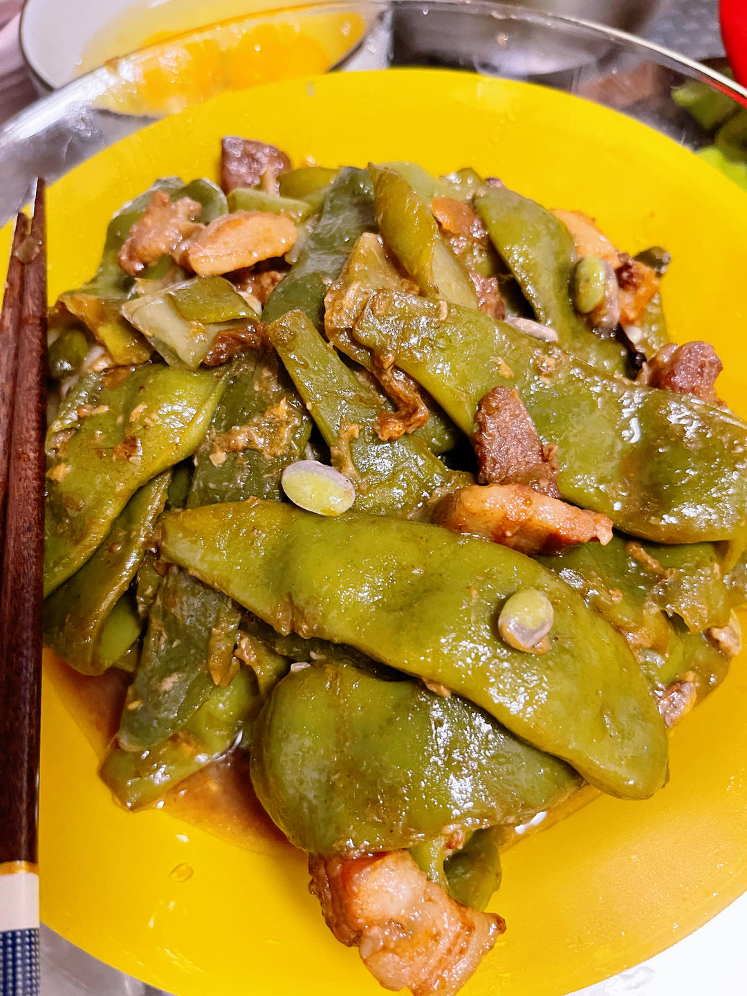 扁豆炖肉