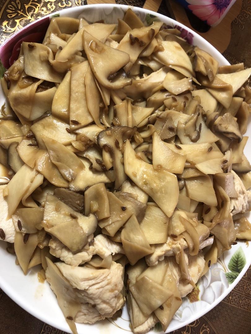 绝对美味的孜然杏鲍菇