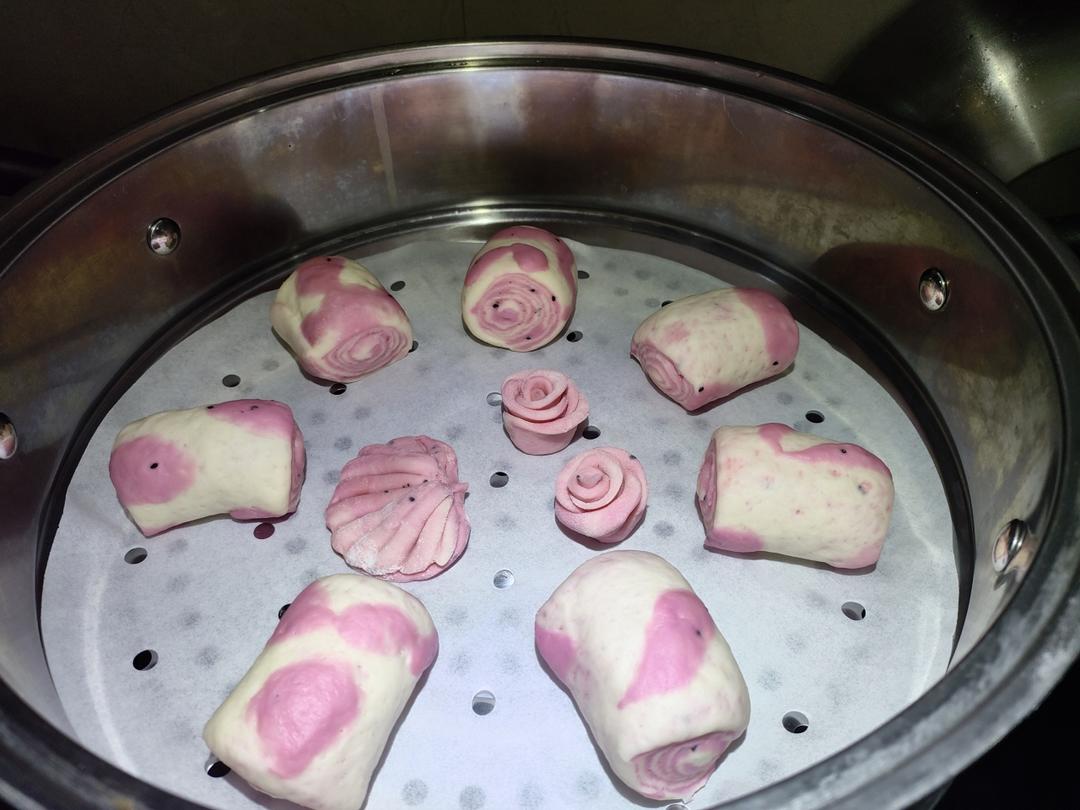 烫面馒头（一次发酵，个个水光肌）