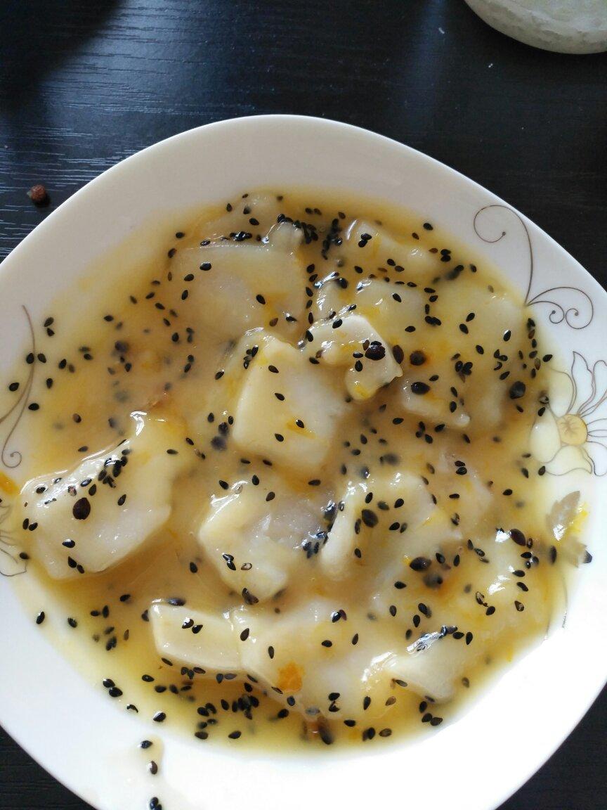 芝麻桂花糖年糕