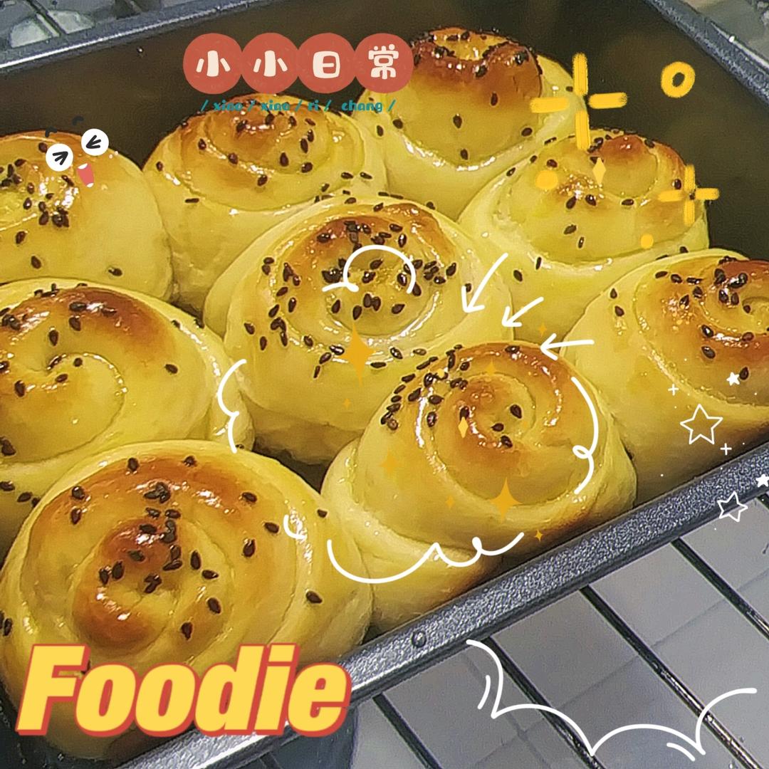 脆底蜂蜜小面包