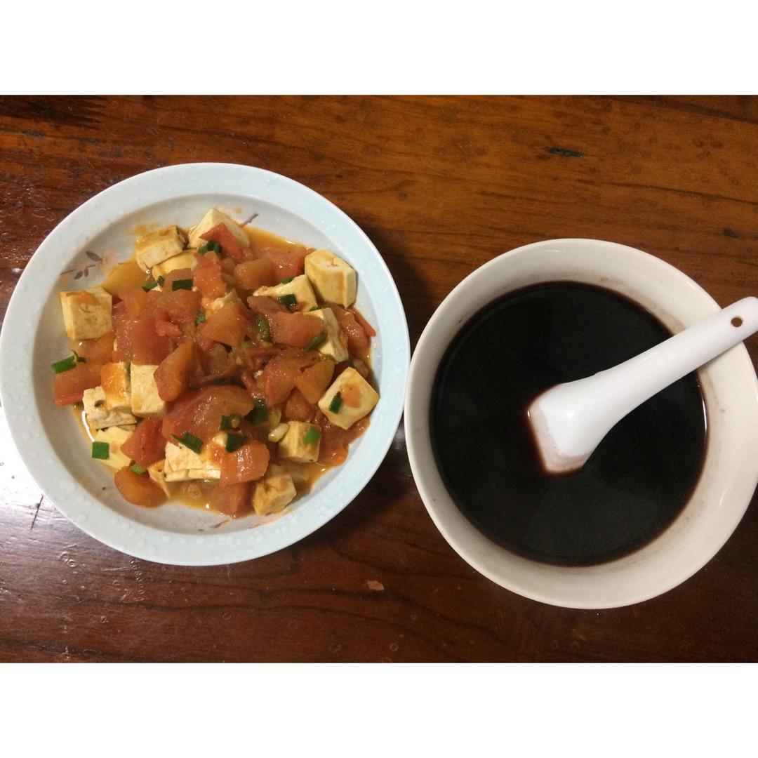 番茄豆腐