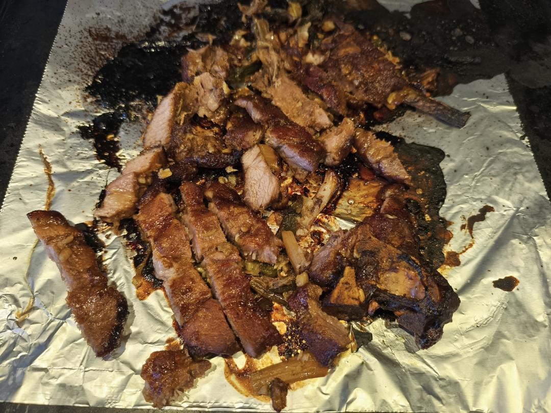 超简单孜然烤猪颈肉