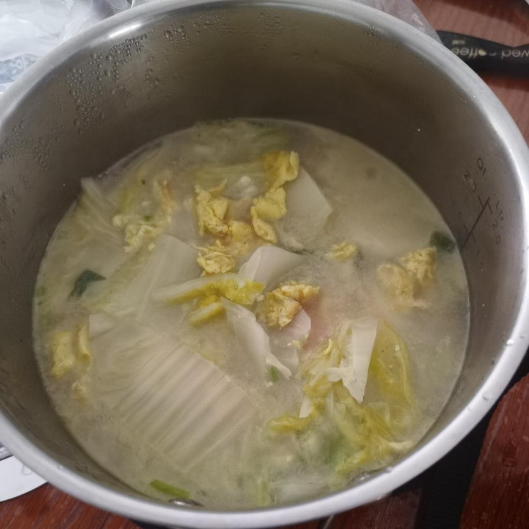 白菜豆腐汤