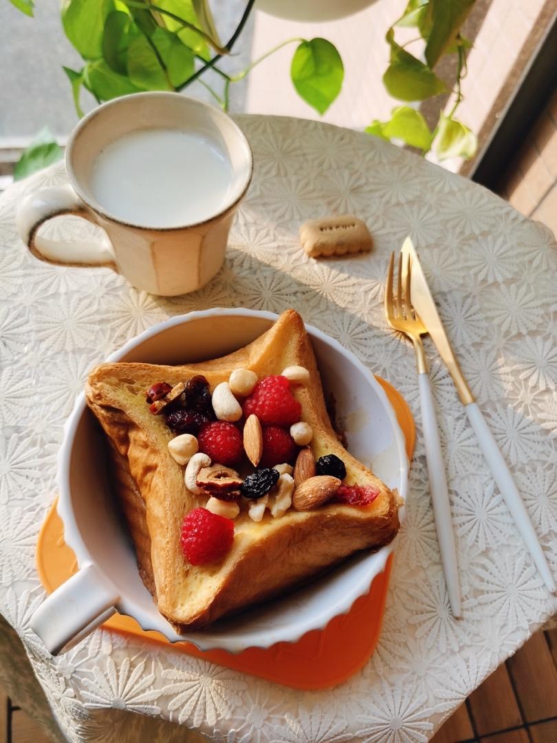 听说你们没地方传隔夜法式厚吐司