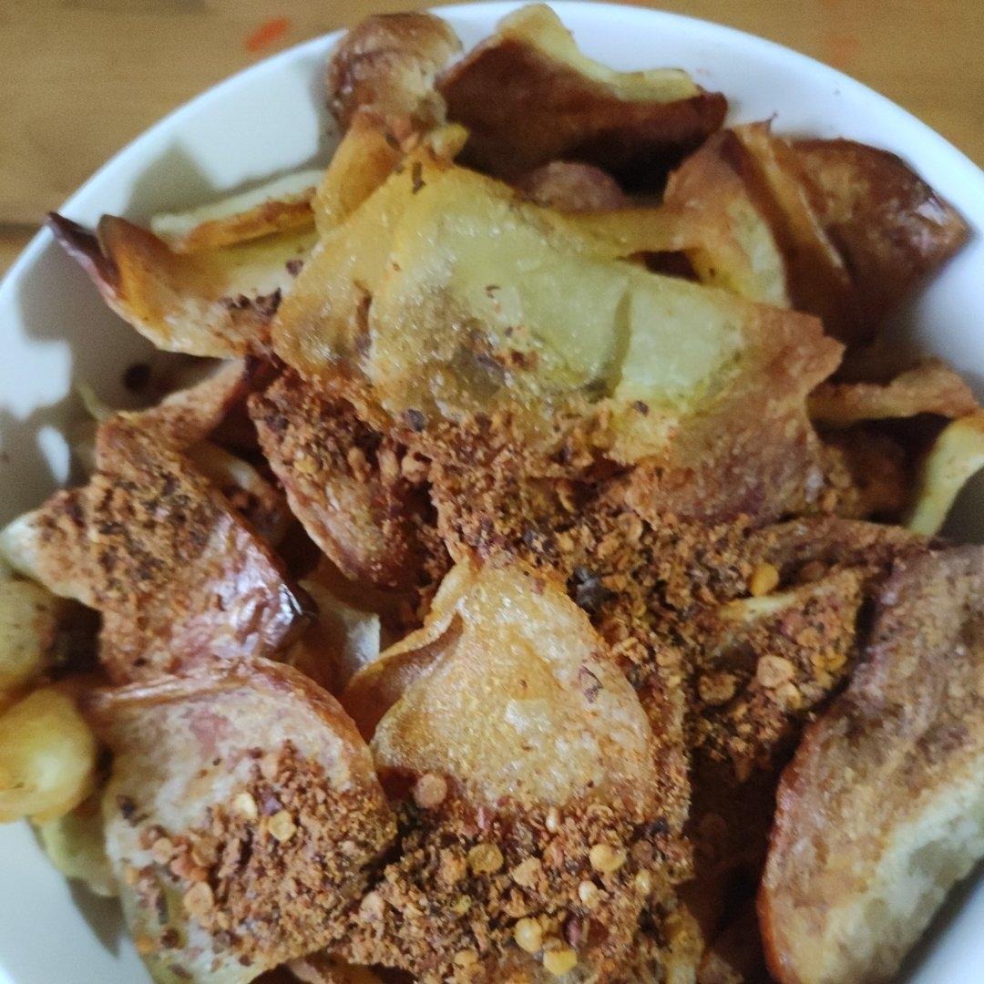 酥脆可口的自制薯片一个🥔就搞定