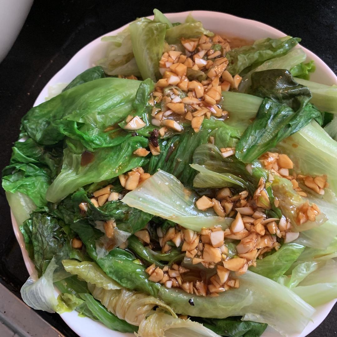 秘制油淋但是超清爽超好吃的生菜！！！