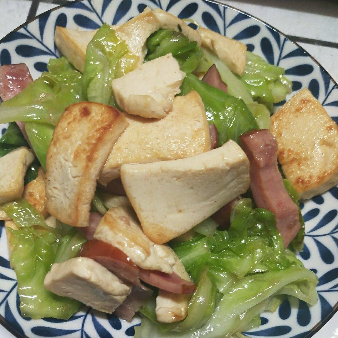 青菜豆腐