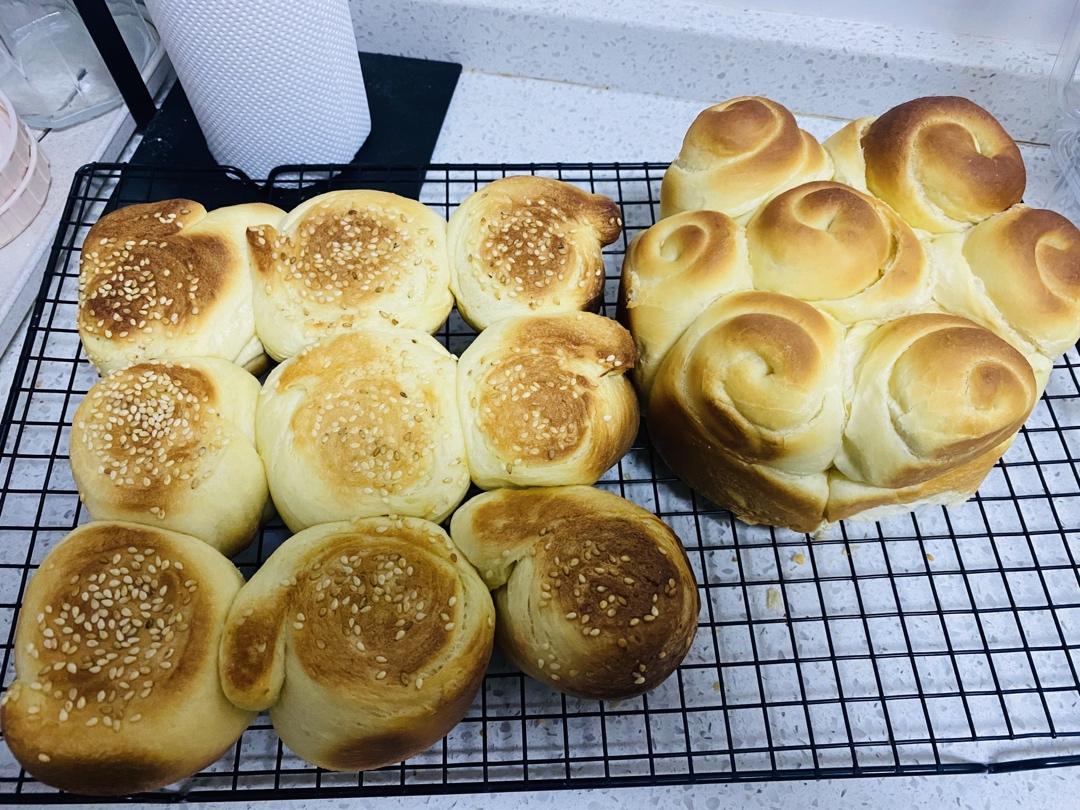 蜂蜜脆底小面包