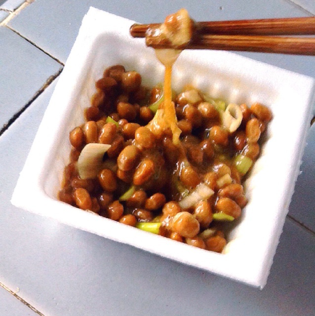 纳豆拌饭