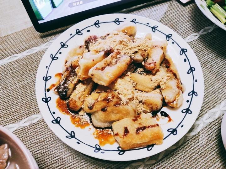 超好吃的红糖糍粑